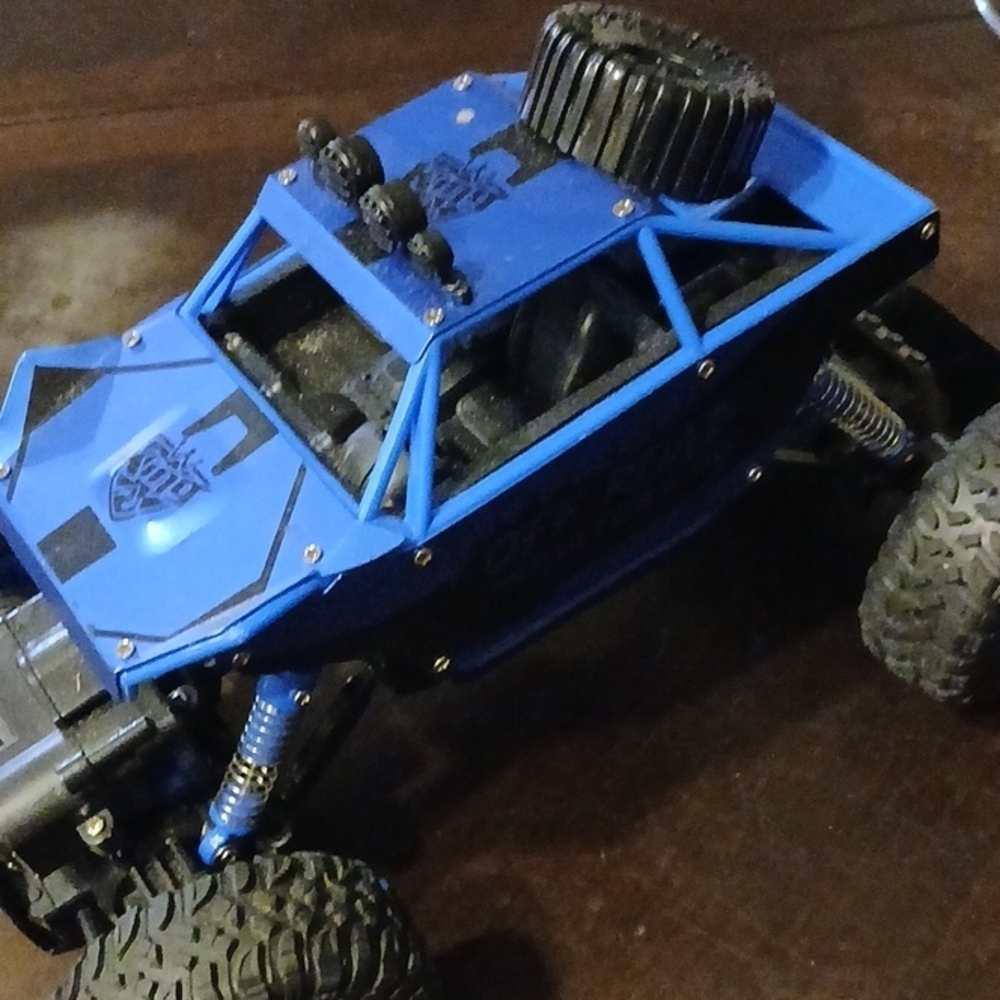 Blue Off-Road RC Car